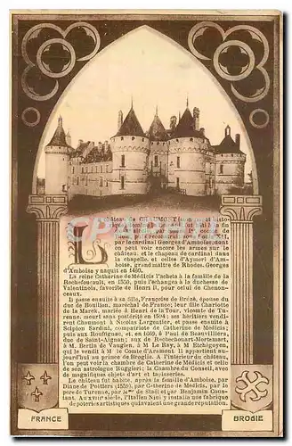 Cartes postales France Le Chateau de Chaumont