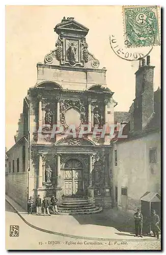 Ansichtskarte AK Dijon Eglise des Carmelites