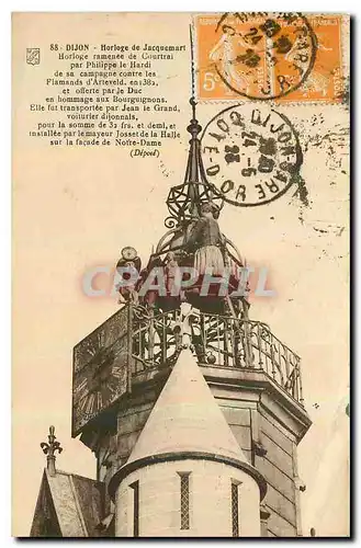 Cartes postales Dijon Horloge de Jacquemart