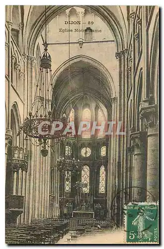 Cartes postales Dijon Eglise Notre Dame