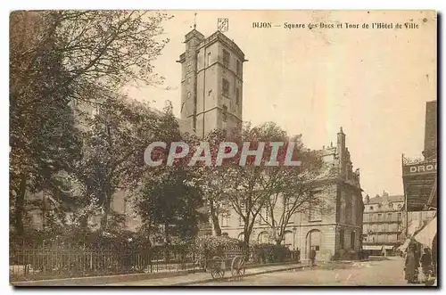 Cartes postales Dijon Square des Ducs et Tour de l'Hotel de Ville