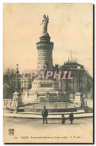 Cartes postales Dijon Statue de la Resistance