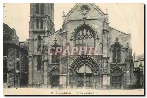 Cartes postales Bordeaux Eglise Saint Pierre