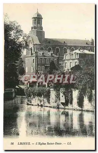 Ansichtskarte AK Lisieux L'Eglise Saint Desir