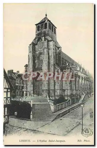 Cartes postales Lisieux L'Eglise Saint Jacques