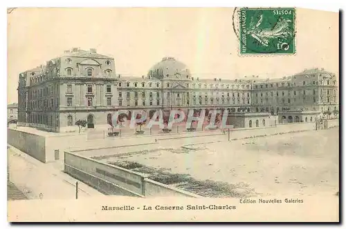 Ansichtskarte AK Marseille La Caserne Saint Charles