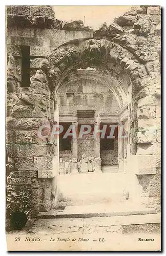 Cartes postales Nimes Le Temple de Diane