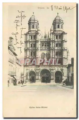 Cartes postales Dijon Eglise Saint Michel