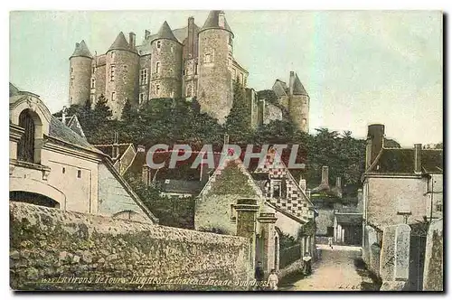 Cartes postales Environs de Tours Luynes Le Chateau Facade sud ouest