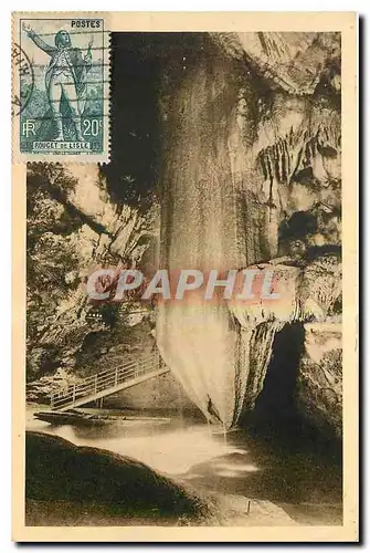 Cartes postales Le Lot illustre Padirac La Grande Pendeloque