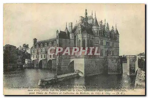 Cartes postales Chenonceaux Indre et Loire Facades nord Entree