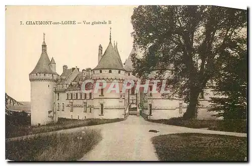 Cartes postales Chaumont sur Loire Vue generale