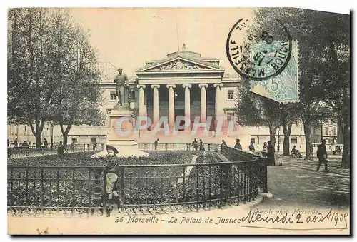 Cartes postales Marseille Le Palais de Justice