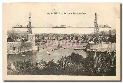 Cartes postales Marseille Le Pont Transbordeur