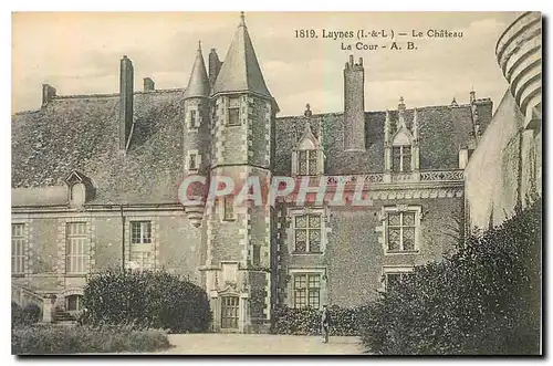 Ansichtskarte AK Luynes I & L Le Chateau La Cour