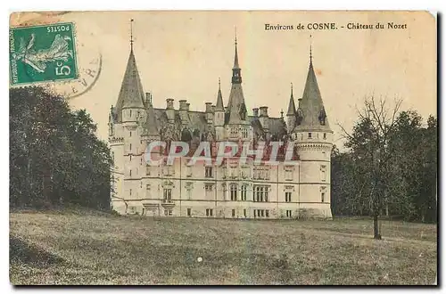 Cartes postales Environs de Cosne Chateau du Nozet