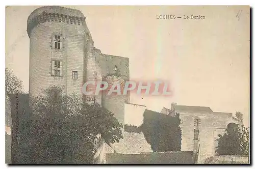 Cartes postales Loches Le Donjon