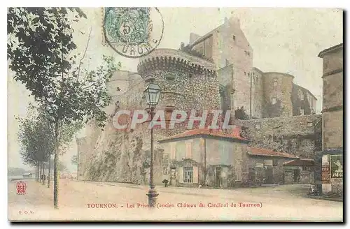 Cartes postales Tournon Les Prisons ancien Chateau du Cardinal de Tournon