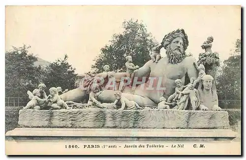 Cartes postales Paris Lardin des Tuileries Le Nil