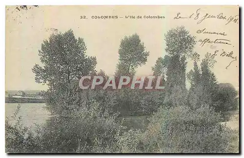 Cartes postales Colombes L'Ile de Colombes