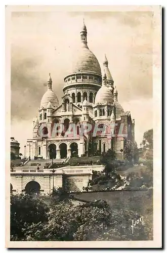 Cartes postales Paris en flanant Basilique du Sacre Coeur de Montmartre