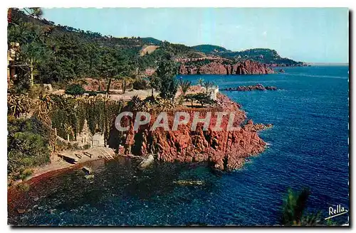 Ansichtskarte AK La Route de la Corniche d'Or Le Trayas Var Les Calaques Rouges