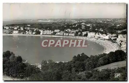 Cartes postales Saint Jean de Luz Vue generale de la Plage