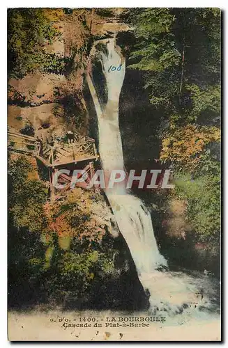 Cartes postales La Bourboule Cascade du Plat a Barbe