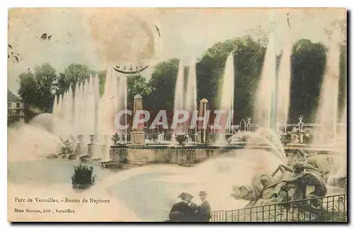 Cartes postales Parc de Versailles Bassin de Neptune