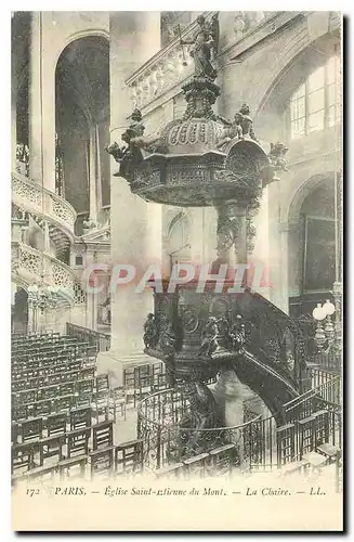 Ansichtskarte AK Paris Eglise Saint Etienne du Mont La Chaire