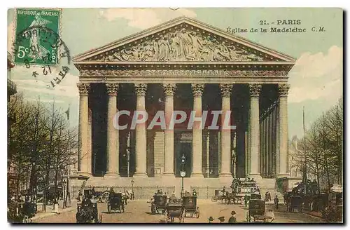 Cartes postales Paris Eglise de la Madeleine