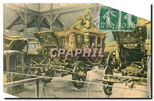 Cartes postales Versailles Musee des Voitures