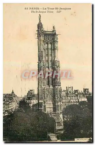 Cartes postales Paris la Tour St Jacques