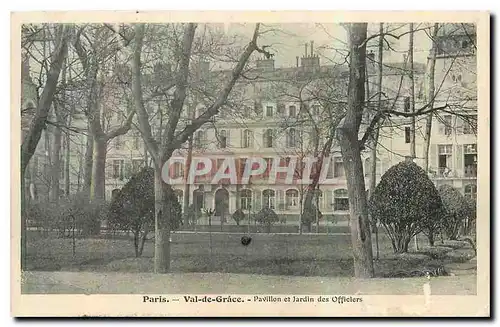 Ansichtskarte AK Paris Val de Grace Pavillon et Jardin des Officiers