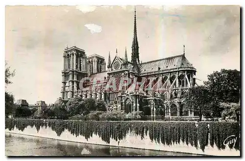 Ansichtskarte AK Paris et ses Merveilles Abside de la Cathedrale Notre Dame