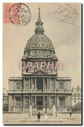 Ansichtskarte AK Paris le Dome de l'Hotel des Invalides