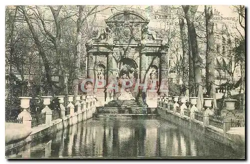 Cartes postales Paris Jardin du Luxembourg le Fontaine Medicis