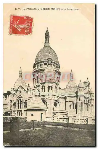 Ansichtskarte AK Paris Montmartre XVIII le Sacre Coeur