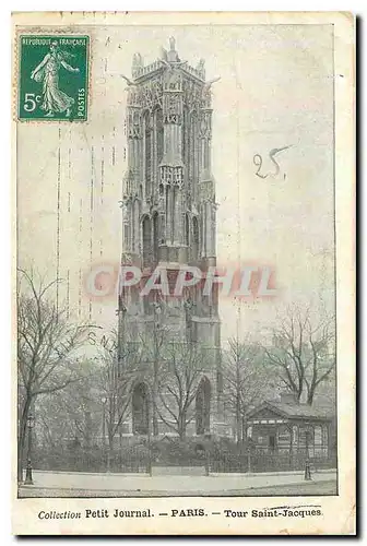 Ansichtskarte AK Collection Petit Journal Paris Tour Saint Jacques