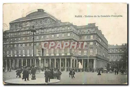 Cartes postales Paris Theatre de la Comedie Francaise