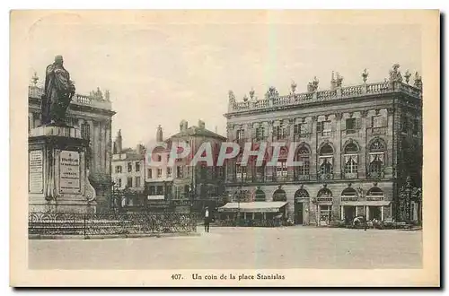 Ansichtskarte AK Nancy Un Coin de la Place Stanislas