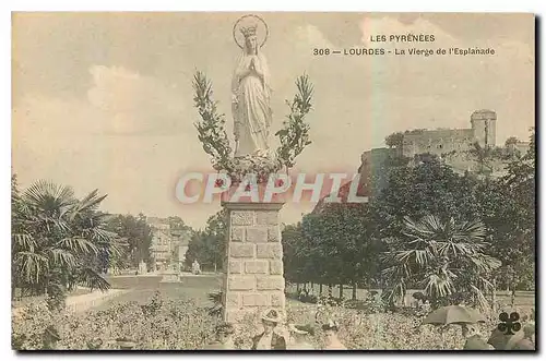 Cartes postales Les Pyrenees Nimes la Vierge de l'Esplanade
