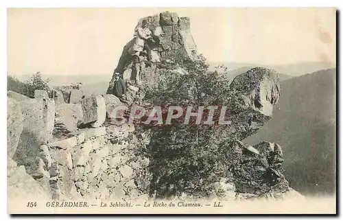 Cartes postales Gerardmer la Schlucht la Roche du Chameau