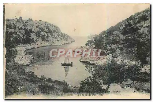 Cartes postales Cassis Calanque de Port Pin