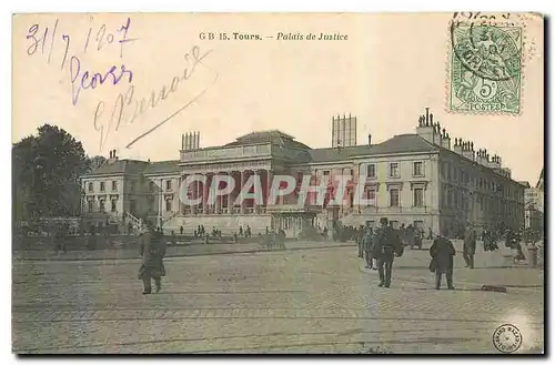 Ansichtskarte AK Tours Palais de Jusitce