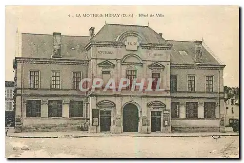 Cartes postales La Mothe St Heray D S Hotel de Ville