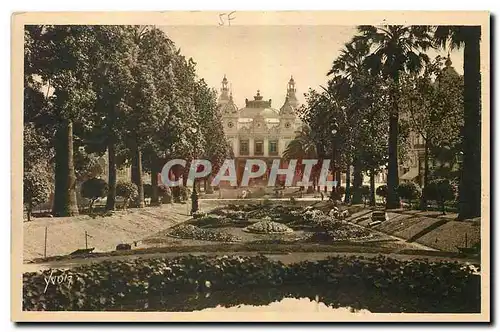 Cartes postales Cote d'Azur Monte Carlo Principaute de Monaco les Jardins du Casino