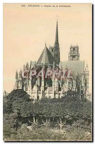 Cartes postales Orleans Abside de la Cathedrale