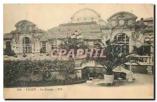 Cartes postales Vichy le Casino