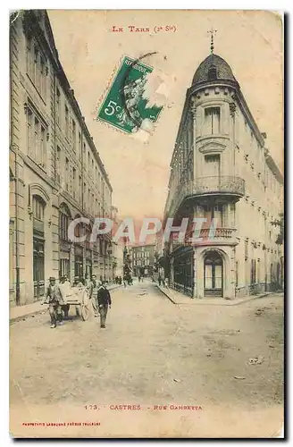 Cartes postales Le Tarn Castres Rue Gambetta
